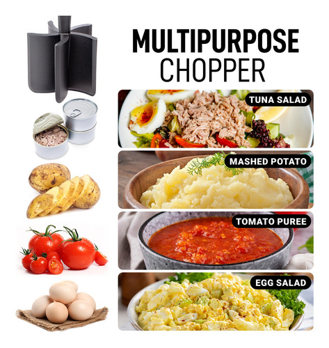 Meat Chopper Zulay Kitchen, Carne Molida, También Para Aplas