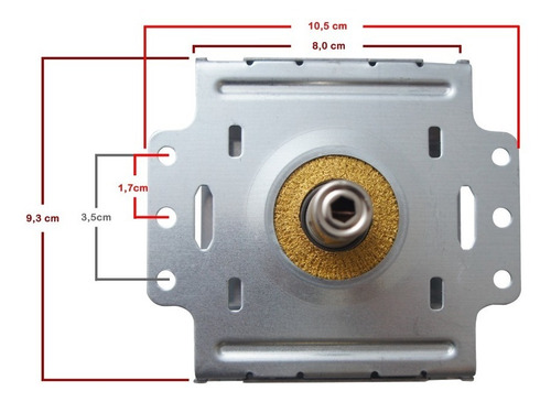Magnetron Genérica M24fb-610a 900w Para Micro-ondas