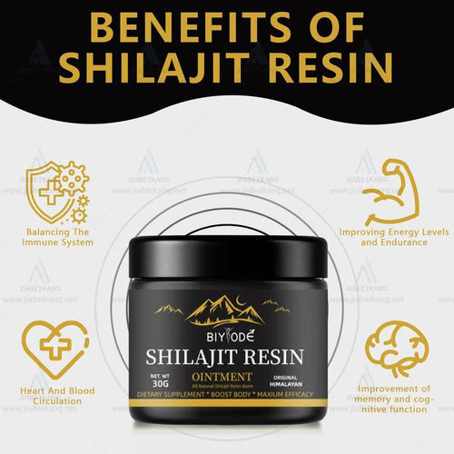 600mg Shilajit Pure Himalayan Organic Shilajit Resin