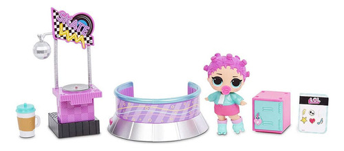 Playset L.o.l. Surprise! Furniture Roller Rink W/ Doll 4+ Ye