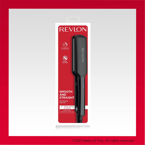 Plancha Alisadora De Ceramica Lisa Y Recta Revlon | Resul...