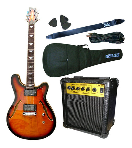 Combo Guitarra Electrica Crimson Seg262 