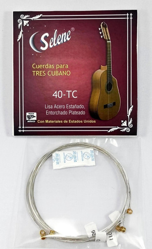 Cuerdas P/ Tres Cubano - De Acero