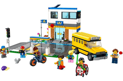 Kit De Construcción Lego City Día De Escuela 60329 +6 Años Cantidad de piezas 433