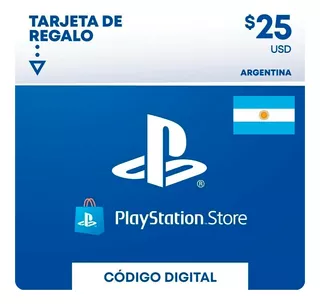 Tarjeta Psn 25 Usd Gift Card Ps4 Argentina Entrega Inmediata