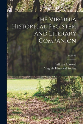 Libro The Virginia Historical Register, And Literary Comp...