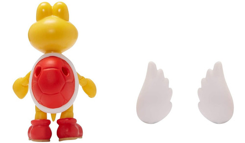 Super Mario Collectible Red Para Koopa Troopa 4 Pulgadas Fig