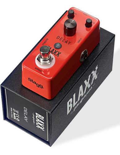 Pedal Efecto Delay Stagg Blaxx Bxdelay Guitarra Mini Pedal