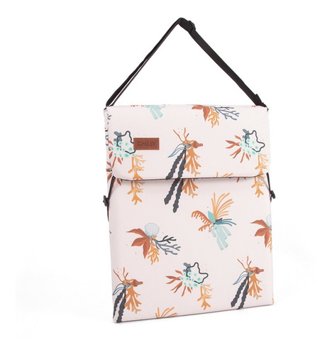 Reposera Plegable Chilly Diseño Coral