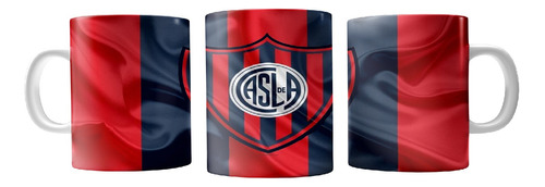 Taza De Cerámica Futbol San Lorenzo Full Color Importada Art