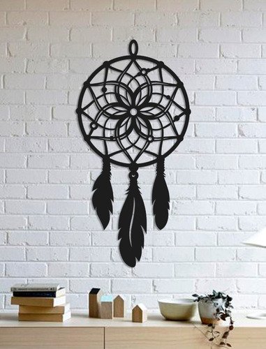 Imagem 1 de 2 de Quadro Decorativo Parede Esotérico Filtro Dos Sonhos 02 90cm