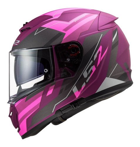 Casco Integral Ls2 Breaker Evo Purpura Ece2205 - Astro