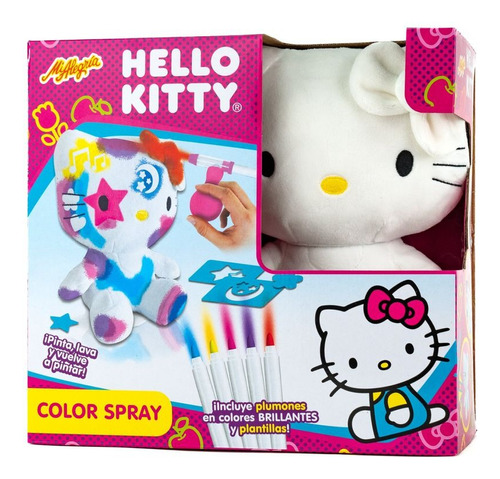Hello Kitty Mi Alegria- Peluche Para Decorar Lavable 