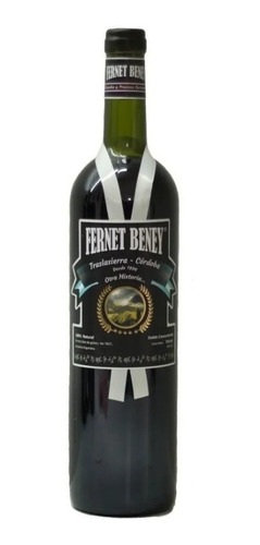 Fernet Apto Para Celiacos Beney  Sin T.a.c.c. 750cc