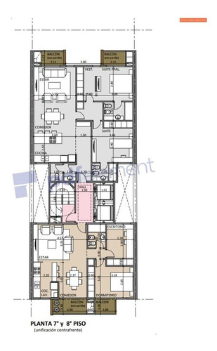 Imagen 8 de 10 de Departamento 3 Ambientes En Pozo