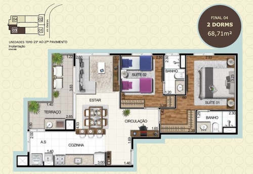 Imagem 17 de 29 de Studio Residencial Para Venda, Empresarial 18 Do Forte, Barueri - St6906. - St6906-inc