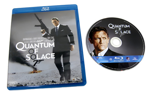 Blu-ray 007 Quantum Of Solace Original Seminovo Importado
