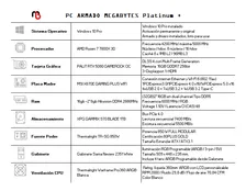Imagen 2 del producto Pc Platinum+/ Ryzen 7 7800x3d / 5080 / 32gbddr5