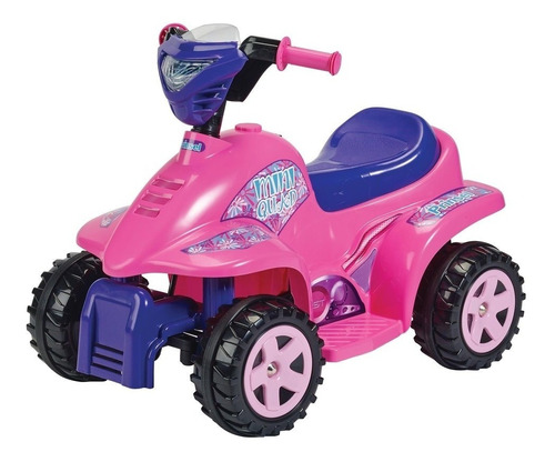 Moto Electrica Para Niña Mini Quad Girl 6v Prinsel