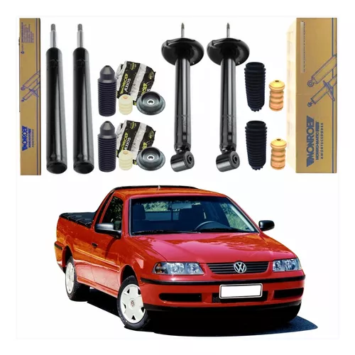 4 Amortecedor VW Saveiro Dianteiro Traseiro e Kit - Hipervarejo