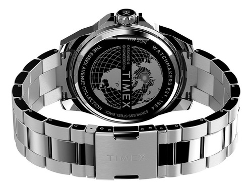 Reloj Timex Modelo: Tw2w13900 Correa Gris