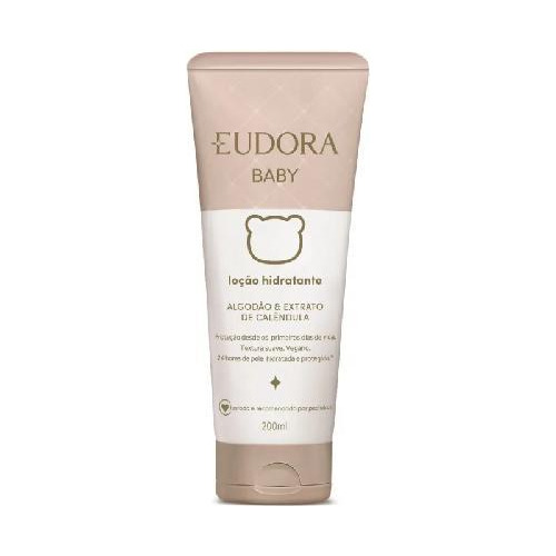 Loção Hidratante Baby 200ml Eudora