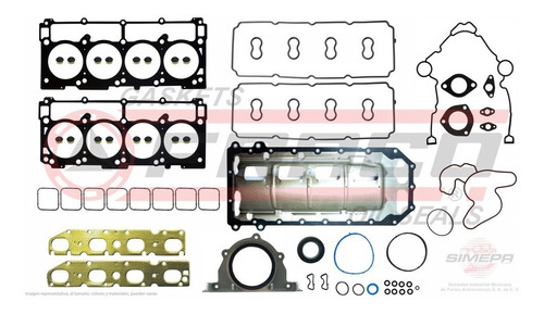 Cartera Empaque Chrysler, Dodge, Jeep, V8, 16v Fsx1182108