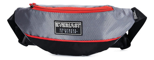 Riñonera Everlast 14343 Color 21756 Gris Diseño De La Tela