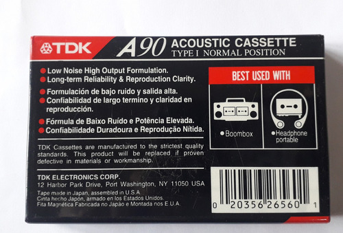 Cassette Tdk A90