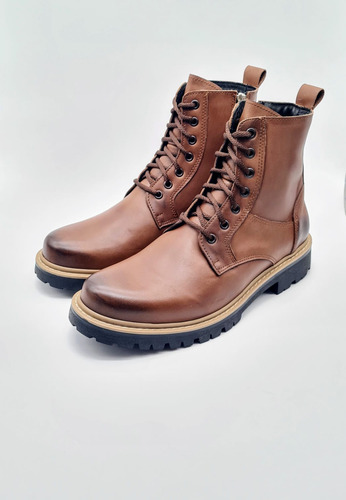 Borcego De Cuero Cur Confort Para Hombre Estilo Y Comodidad