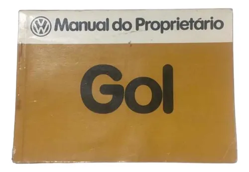 comprar Manual Proprietário Vw Gol Saveiro 1983 Original Usado