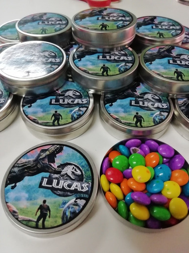 Imagen 8 de 10 de 50 Latitas Personalizadas Rellenas Rocklets C/sticker Sup.