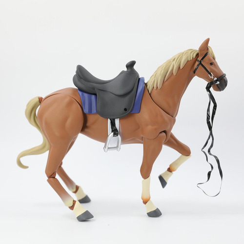 Figura De Caballo Realista, Modelo De Caballo Marrón