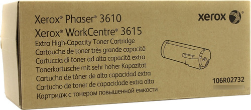 Toner Xerox 106r02732 Negro Phaser 3610/workcentre3615 Origi