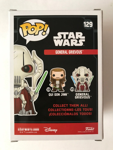 General Grievous Special Edition Star Wars Funko Pop 129 (Usado)