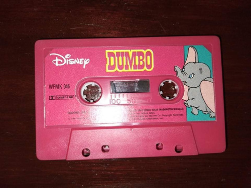 Cassete Audiolibro Disney Dumbo 90's