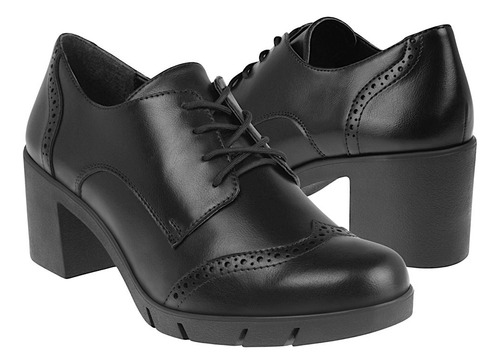 Botines Dama Stylo 13510 Simipiel Negro