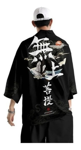 Chaqueta Japonesa Yukata Kimono For Hombre