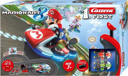 Mario Bros Mario Kart 8 Deluxe Nintendo Pista Carrera Envio