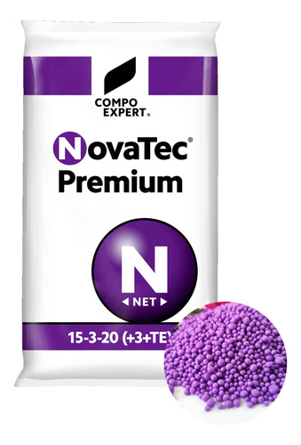 Novatec Premium Fertilizante De 25kg Para Plantas Y Frutos  