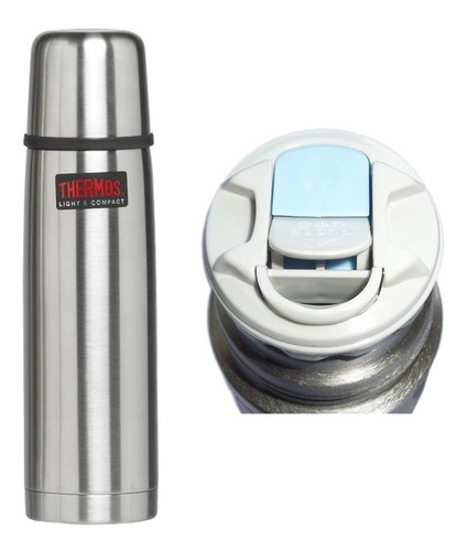 Termo Bala Thermos 1 Litro FBB-1000SBK Acero 24 Horas