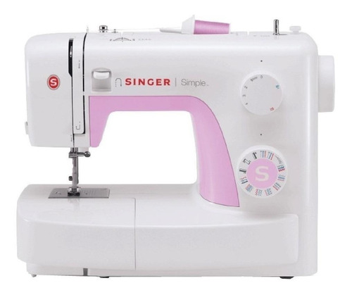 Maquina De Coser Simple Singer Sm3223 Portable Blanca