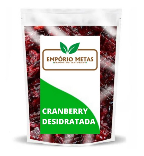 Cranberry Desidratado 1 Kg - Empório Metas