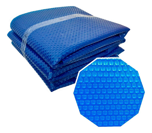 Capa Térmica Para Piscina  6,0 X 2,5m Plástico Bolha Azul