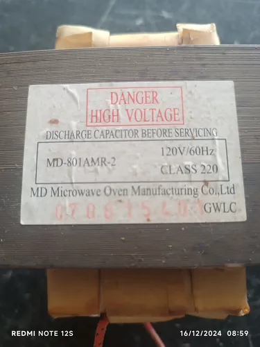 comprar Trafo Microondas Mod Md-801amr-2  127v