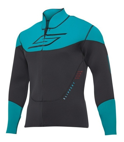 Imagen 5 de 6 de Traje Agua Neopreno Slippery Breaker Aqua 2 Partes