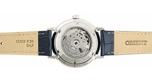 Orient Raac0e04l Reloj Automático Para Hombre Esfera Azul