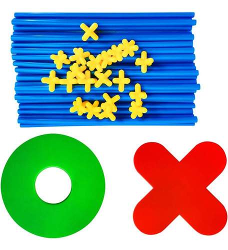 Set De Juego Rainbow Toyfrog Jumbo Tic Tac Toe, Grande Para