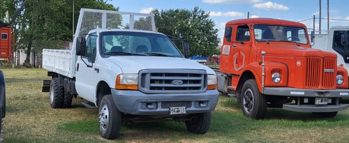 Imagen 13 de 25 de Camion Ford F-4000 Con Caja Playa Con Barandas Volcables