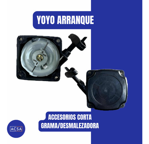 Yoyo Arranque Accesorio Corta Grama/desmalezadora